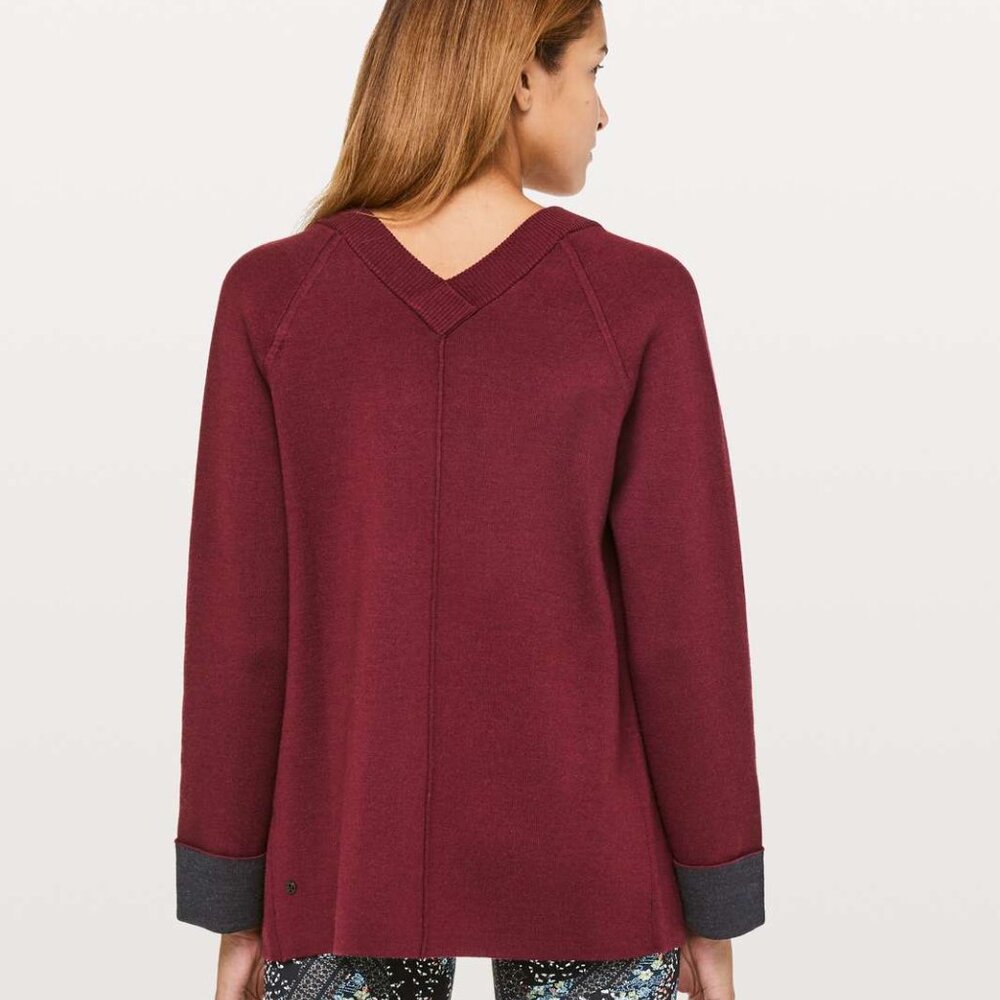 Lululemon Reverse Me Wrap *Savannah / Heathered Black (US 8)